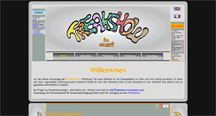 Desktop Screenshot of freakshow-in-concert.com